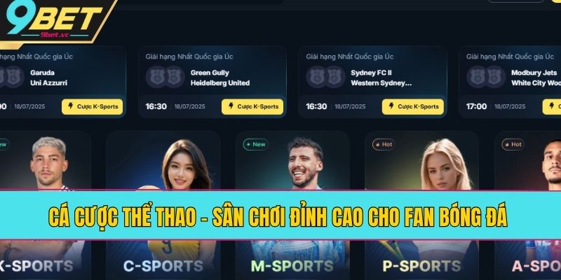 Cá cược thể thao – Sân chơi đỉnh cao cho fan bóng đá 